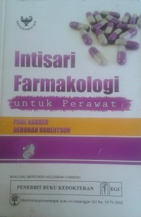 Intisari Farmakologi untuk Perawat