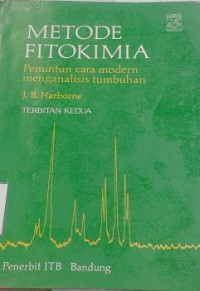 Metode Fitokimia : Penuntun Cara Modern Menganalisis Tumbuhan