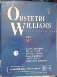 Obstetri Williams Vol. 1