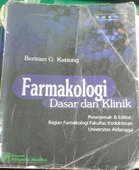 Farmakologi : Dasar dan Klinik Buku 1