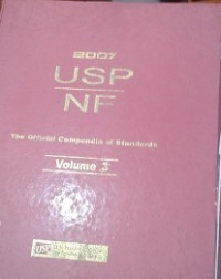 2007 USP NF Vol. 3