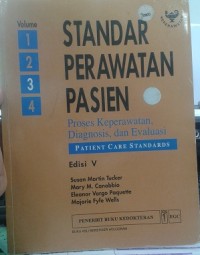 Standar Perawatan Pasien : Proses Keperawatan, Diagnosis dan Evaluasi Vol. 3