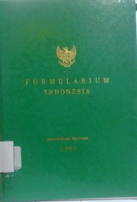 Formularium Indonesia 1966