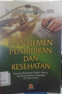 Manajemen Pendidikan dan Kesehatan