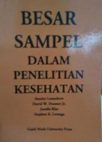 Besar Sampel Dalam Penelitian Kesehatan