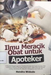 Ilmu Meracik Obat untuk Apoteker