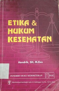 Etika & Hukum Kesehatan